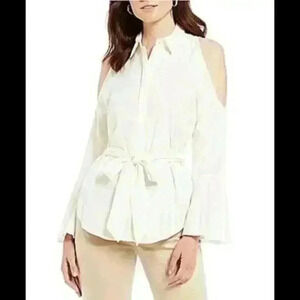 Antonio Melani Cold Shoulder Blouse size Medium